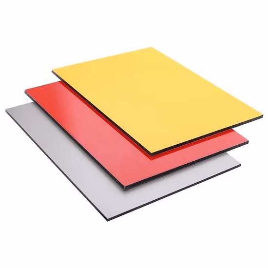 20 Jahre Hersteller von 3 mm 4 mm 5 mm PVDF ACP glänzenden Aluminium-Verbundplatten